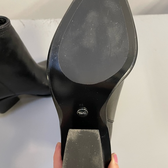 Zara Leather Cowboy ankle boot - Picture 6 of 6